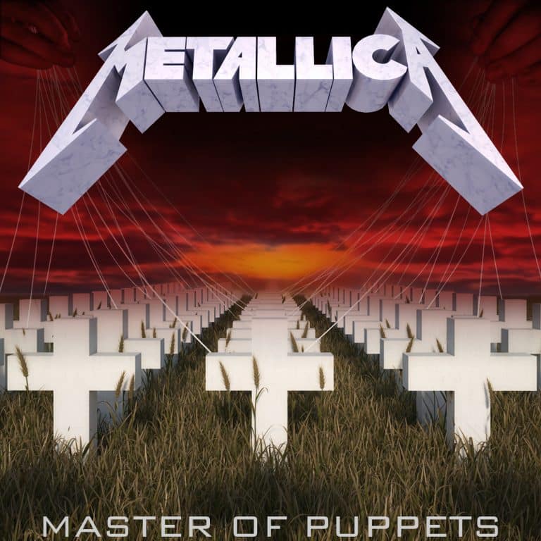 Metallica - Master of Puppets Album cover art