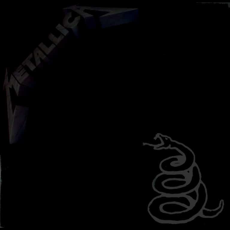 Metallica - Metallica (The Black Album) Album cover art