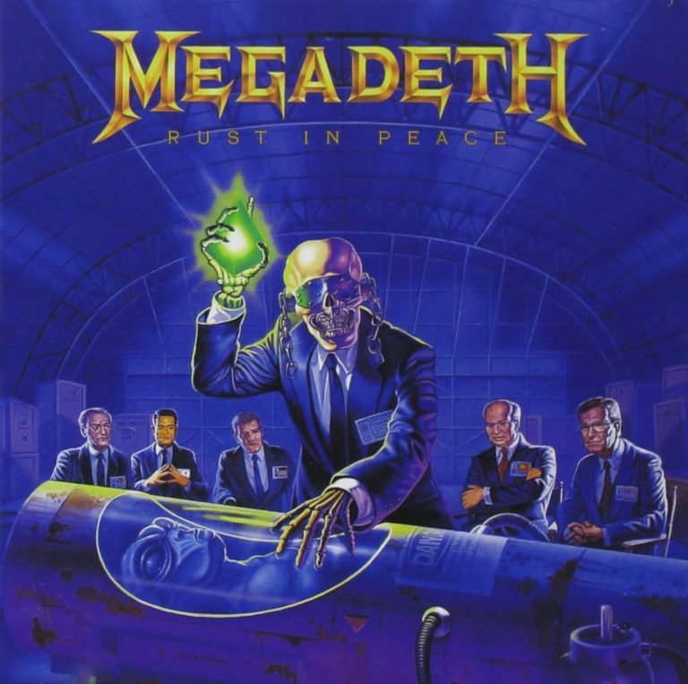 Megadeth - Rust in Peace album cover art in the albumm details section