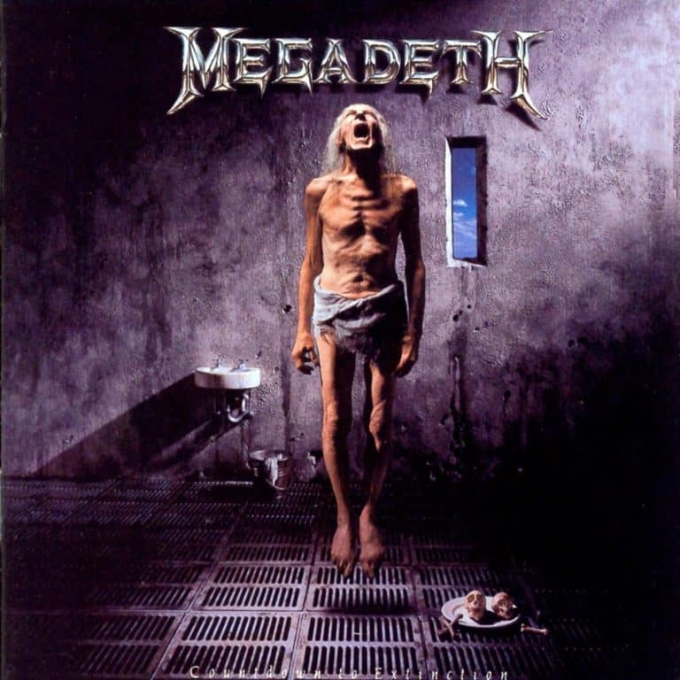 Megadeth - Countdown to Extinction album cover art in the albumm details section