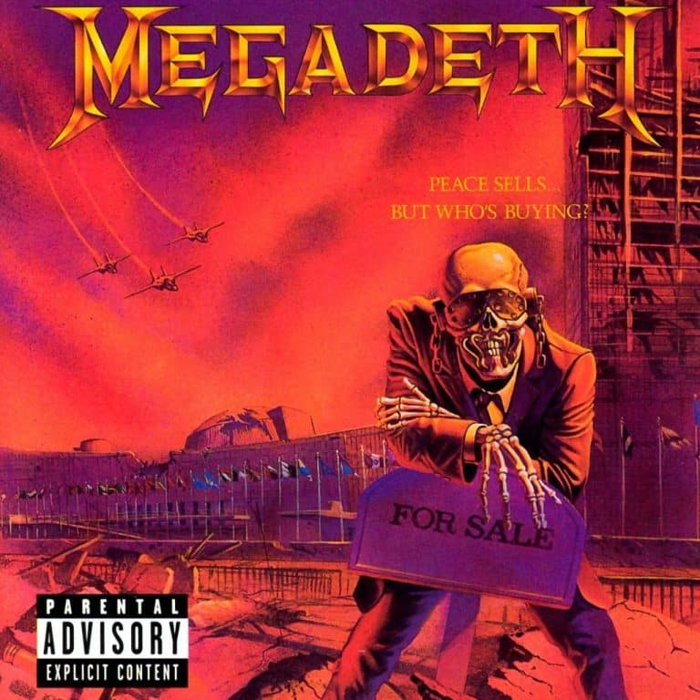 Megadeth - Peace Sells, but Who's Buying? album cover art in the albumm details section