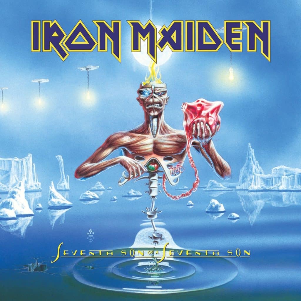 Iron Maiden Seventh Son of a Seventh Son album cover art linking to the album section of the page