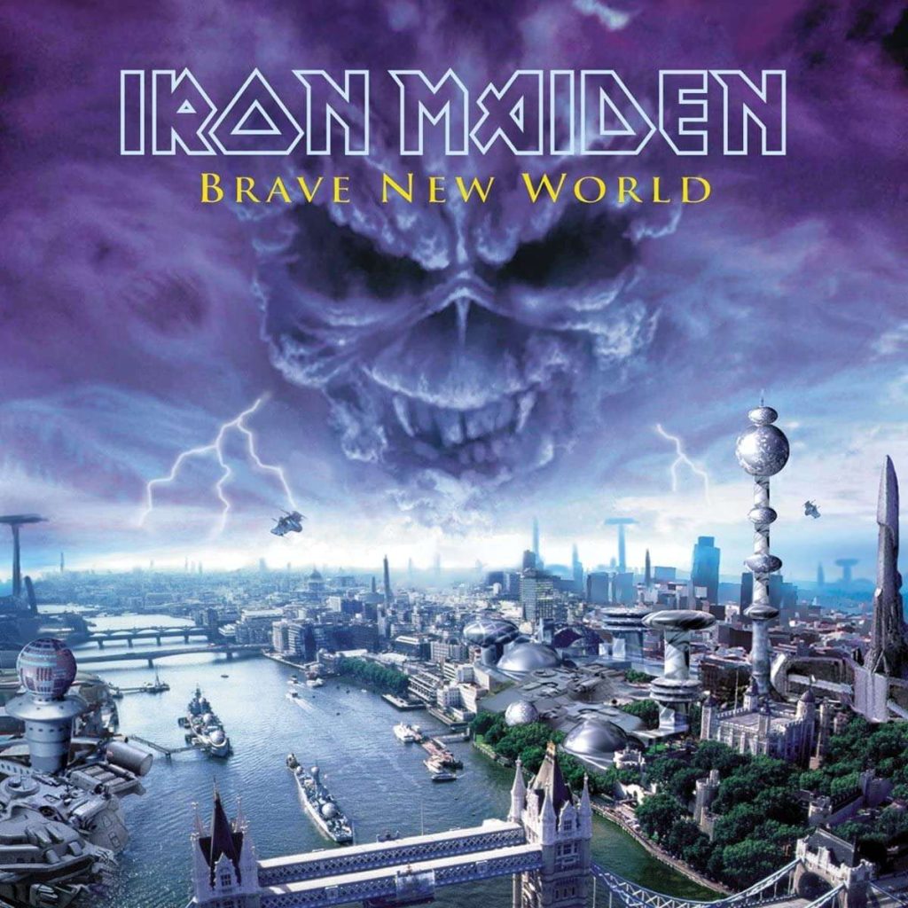 Iron Maiden - Brave new World Album Cover linking to the album section of the page