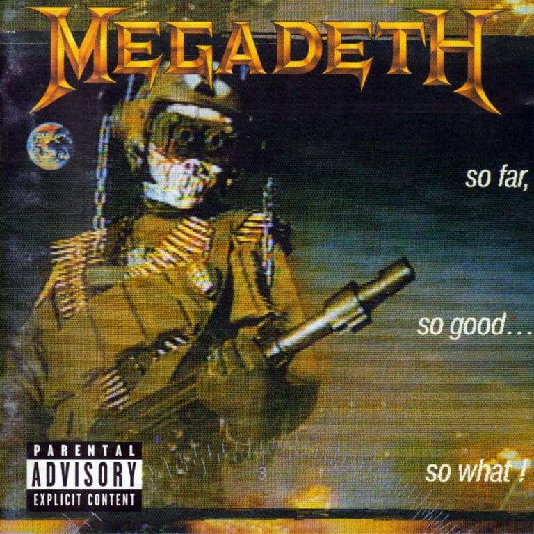 Megadeth - So Far, So Good... So What! album cover art in the albumm details section