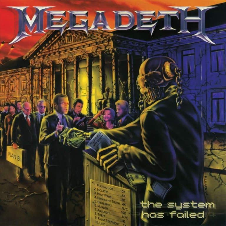 Megadeth - The System has Failed album cover art in the albumm details section