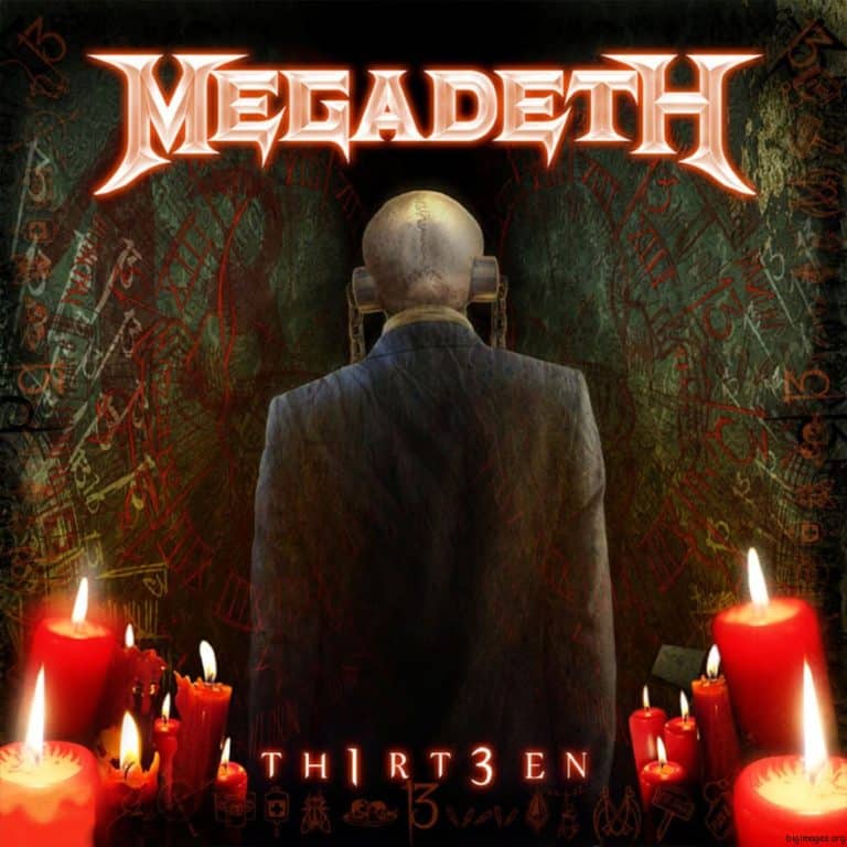 Megadeth - Thirteen album cover art in the albumm details section