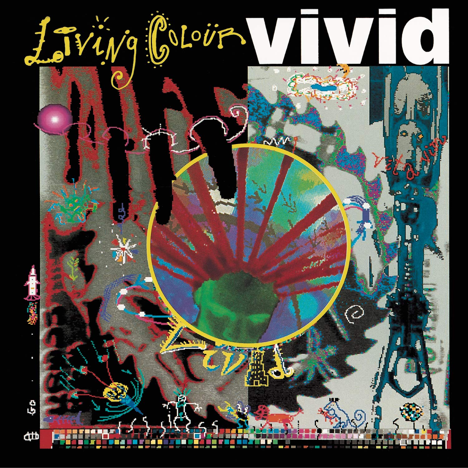 Living Colour - Vivid Album Cover Art