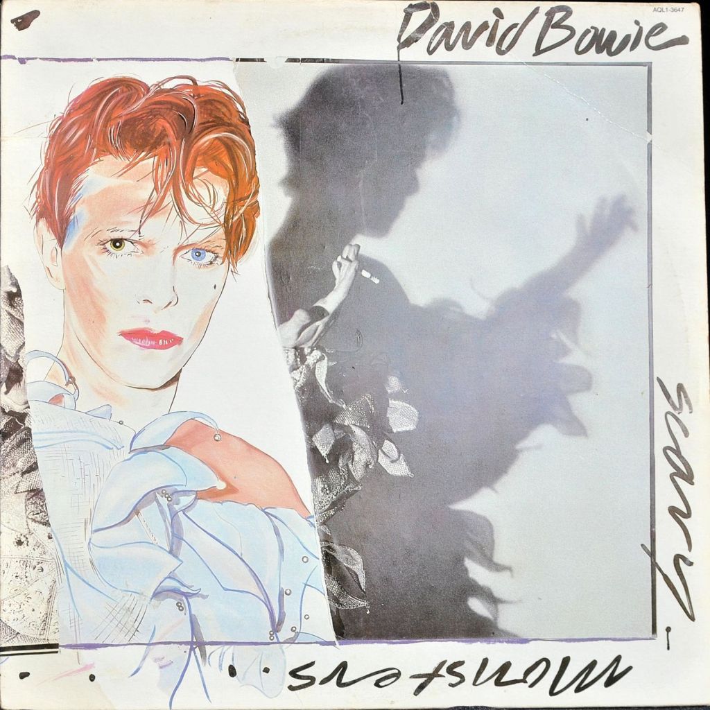 David Bowie Scary Monsters (and Super Creeps) Album Cover Art